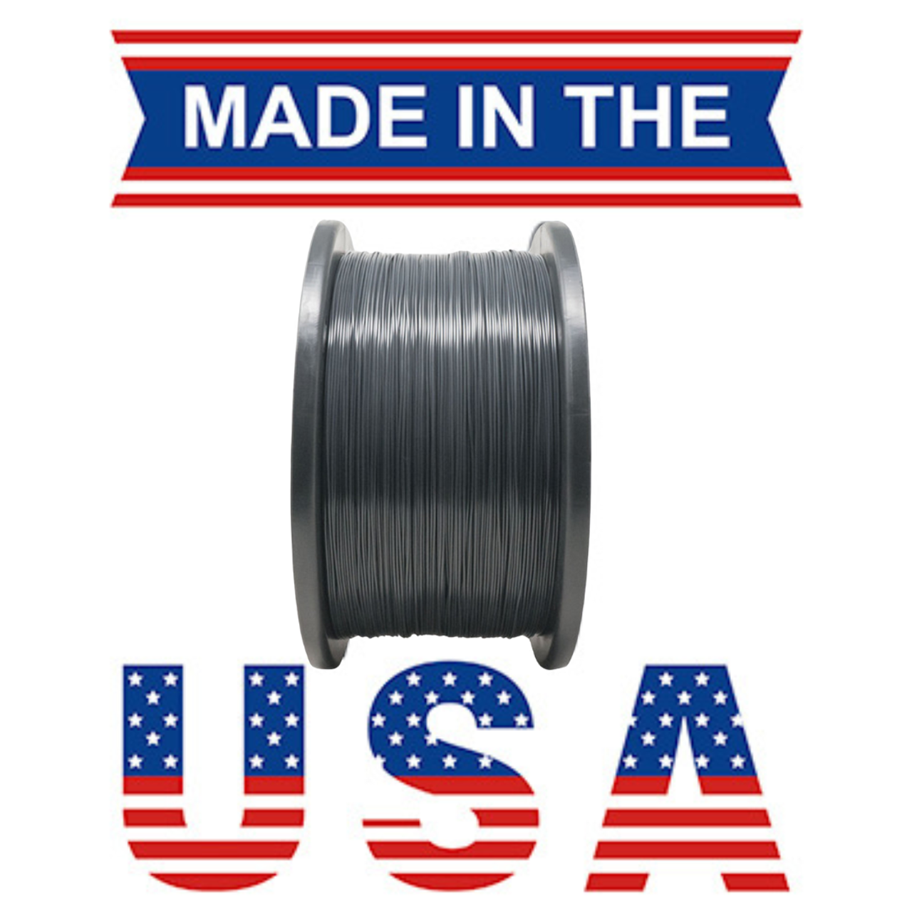 Fortress Gray 5KG Texas Size Spool PLA 3D Printer Filament 1.75 mm 11 lbs