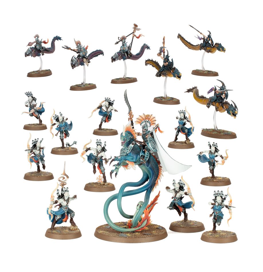 Warhammer: Age of Sigmar- Spearhead: Idoneth Deepkin – Akhelian Tide Guard