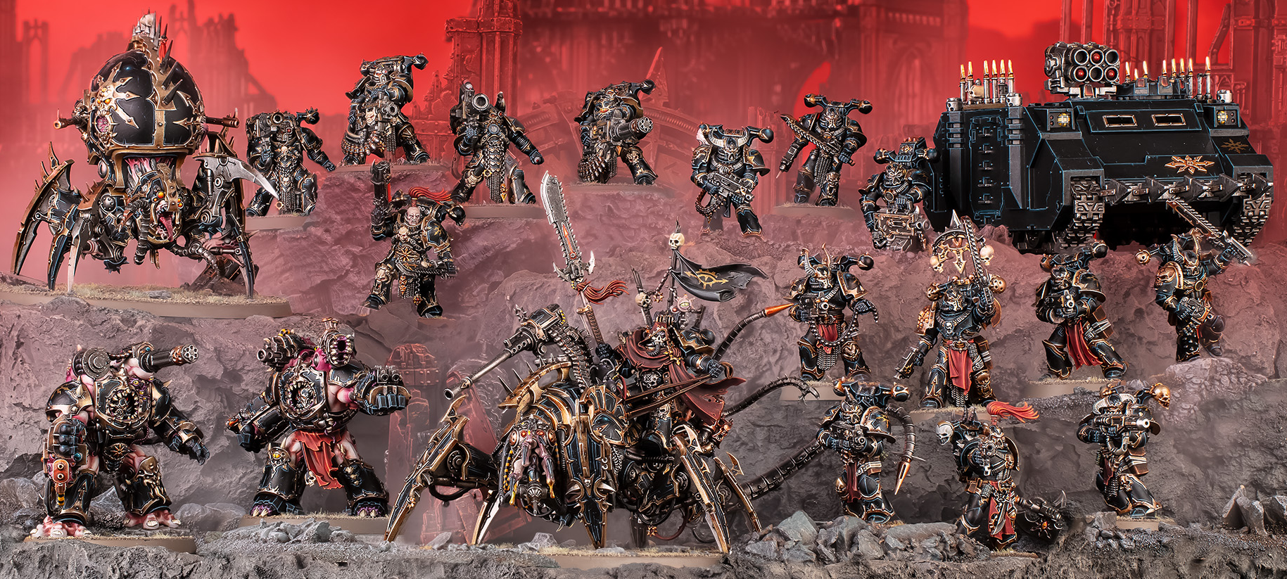 Warhammer: 40K - Chaos Space Marines: Hellforged Warband