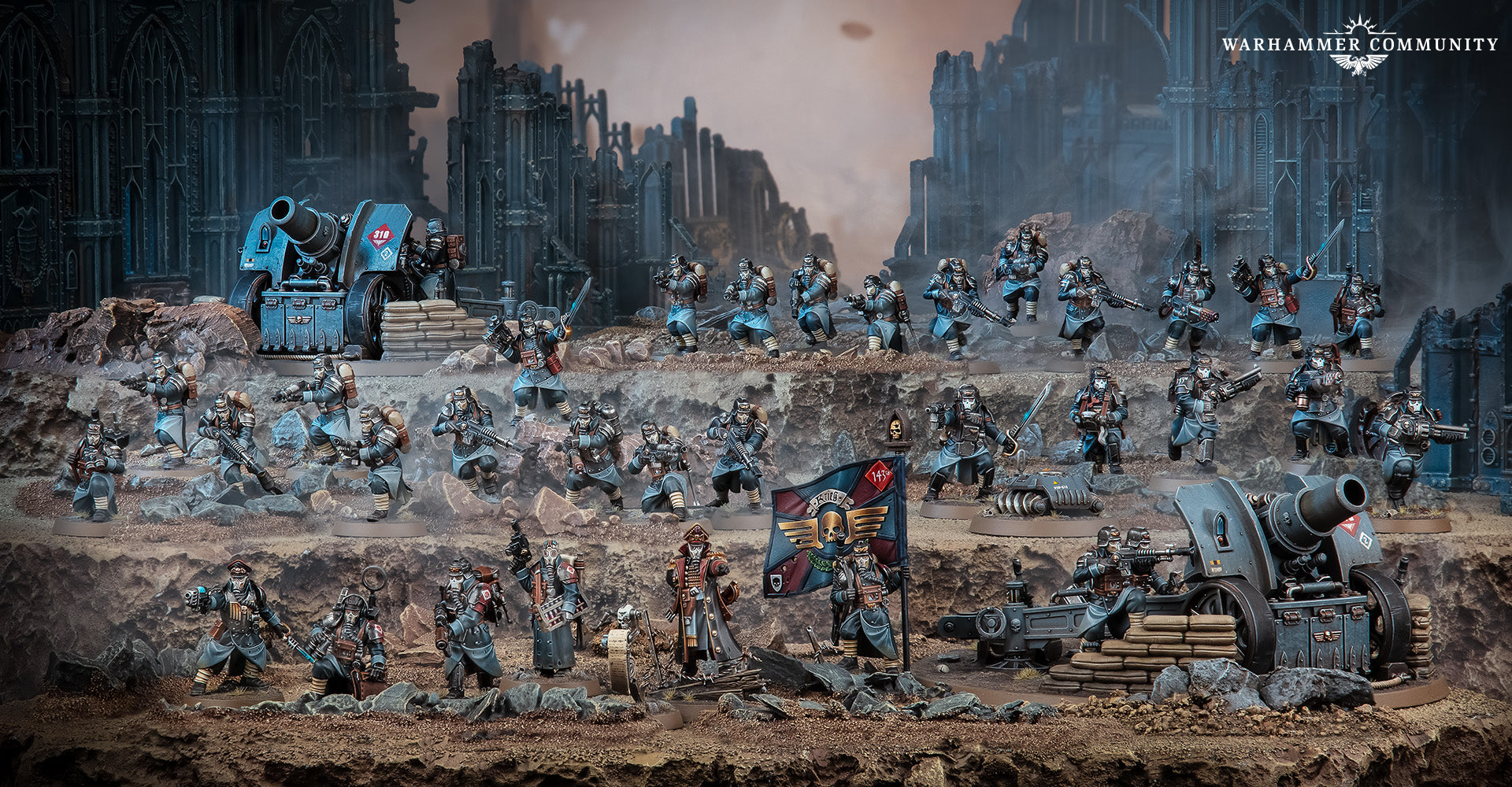 Warhammer: 40K - Astra Militarum: Krieg Siege Platoon