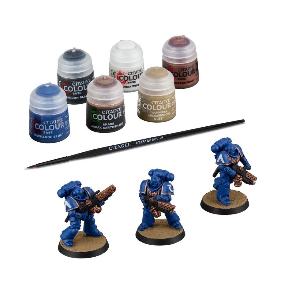Space Marines: Space Marines: Infernus Marines + Paints Set