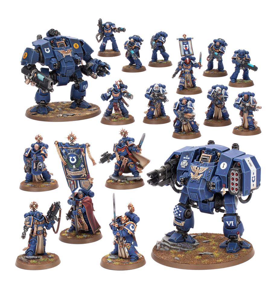 Warhammer: 40K - Ultramarines Iron Halo Strike Force