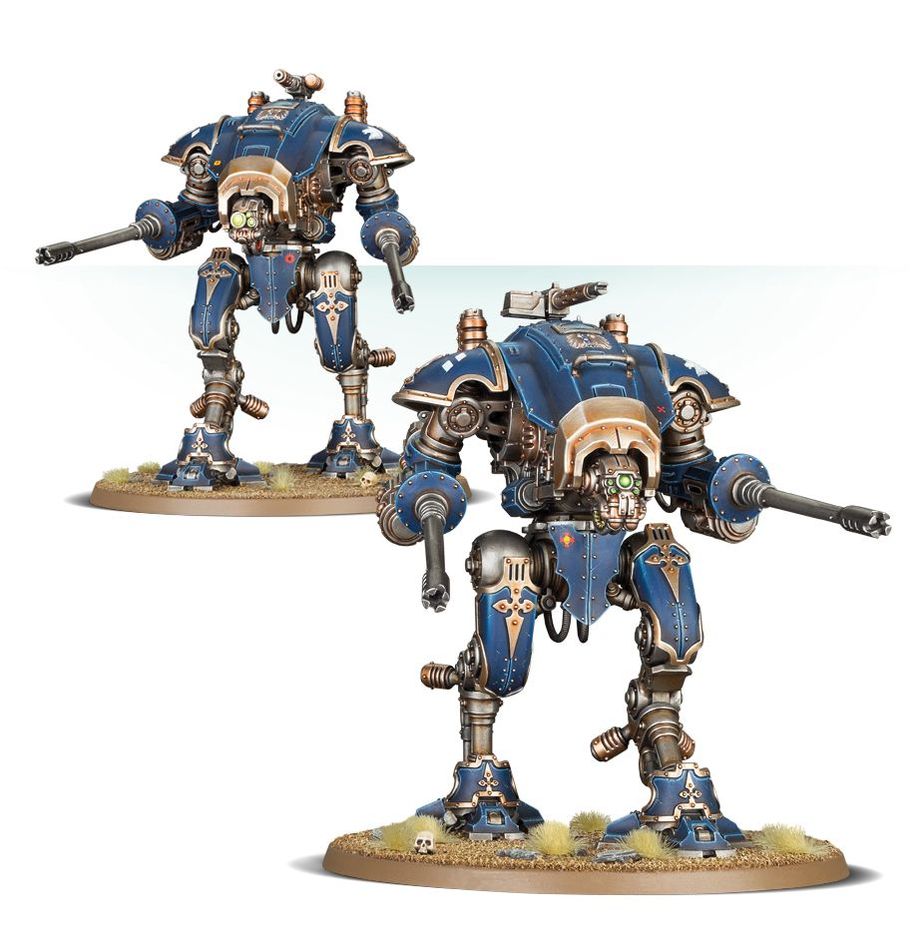 Imperial Knights: Knight Armigers Warglaives / Helvrin