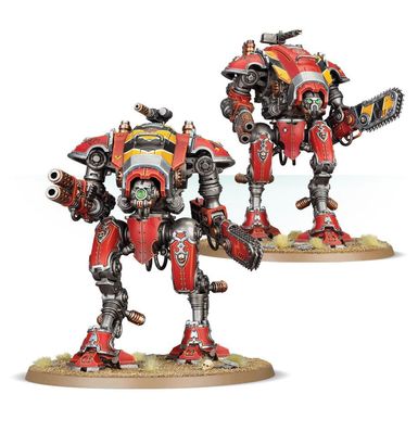 Imperial Knights: Knight Armigers Warglaives / Helvrin