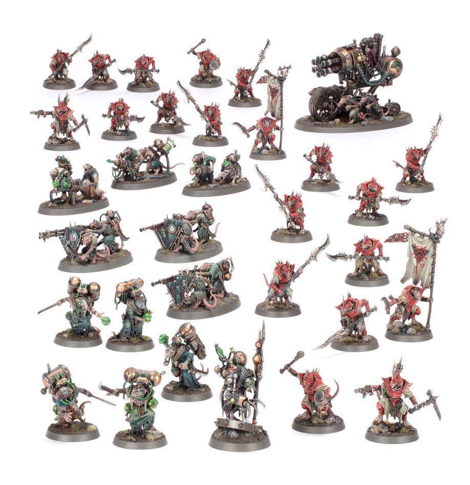 !!! PRE-ORDER !!! Warhammer: Age of Sigmar -  Skaven: Skryre Warpswarm  !!! PRE-ORDER !!!