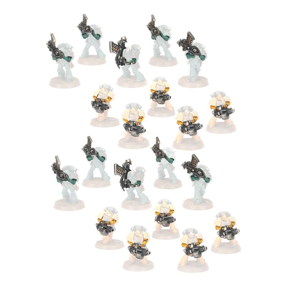 Warhammer: Horus Heresy - Heavy Weapons Upgrade Set - Missile Launchers and Heavy Bolters