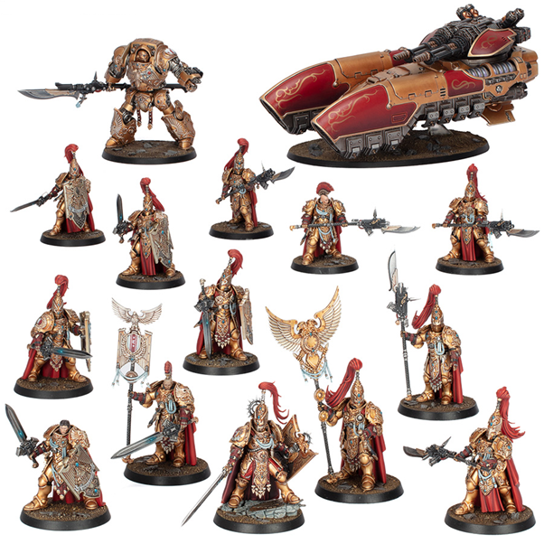 !!! PRE_ORDER !!! Warhammer: Horus Heresy - Adeptus Custodes: Legio Custodes Battle Group !!! PRE_ORDER !!!