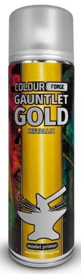 Colour Forge Spray: Gauntlet Gold (500ml)
