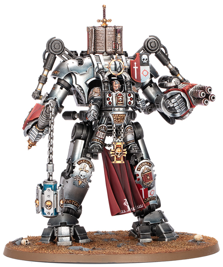 Warhammer: 40K - Grey Knights: Gand Master in Nemisis Dreadknight