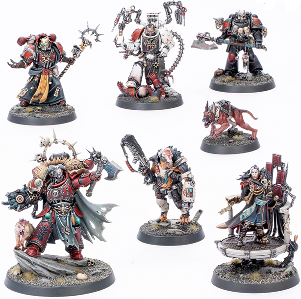 !!! PRE_ORDER !!! WARHAMMER: 40K - CSM: Huron Blackheart and the Masters of the Maelstrom !!! PRE_ORDER !!!