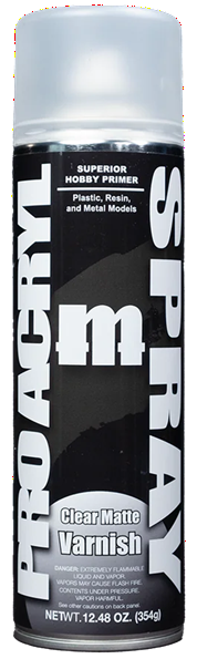 Proacryl Spray - Clear Matte Varnish