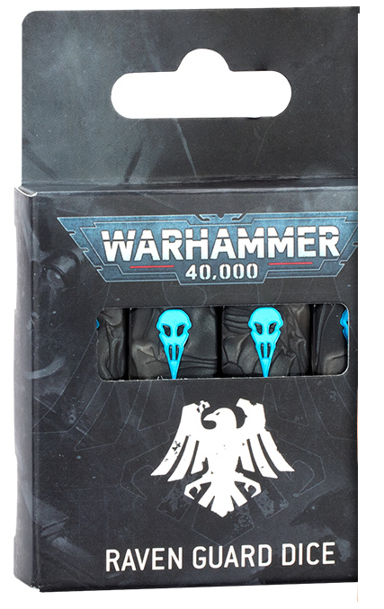 !!! Pre-Order !!! Warhammer: 40K - Raven Guards: Dice