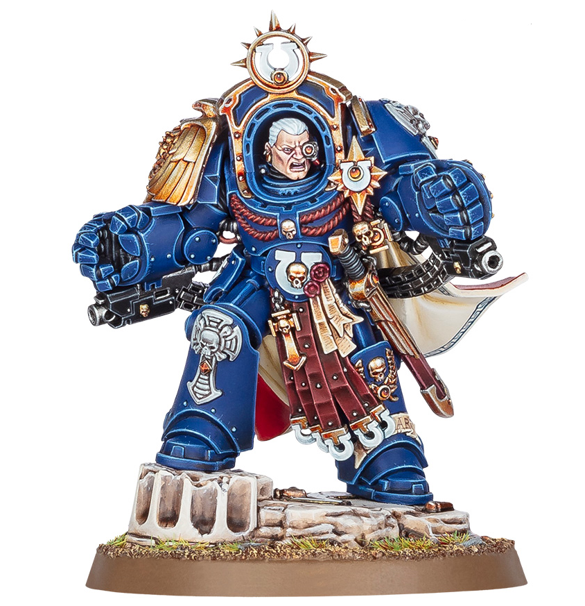Warhammer: 40K - Ultramarine: Marneus Calgar in Armour of Antilochus